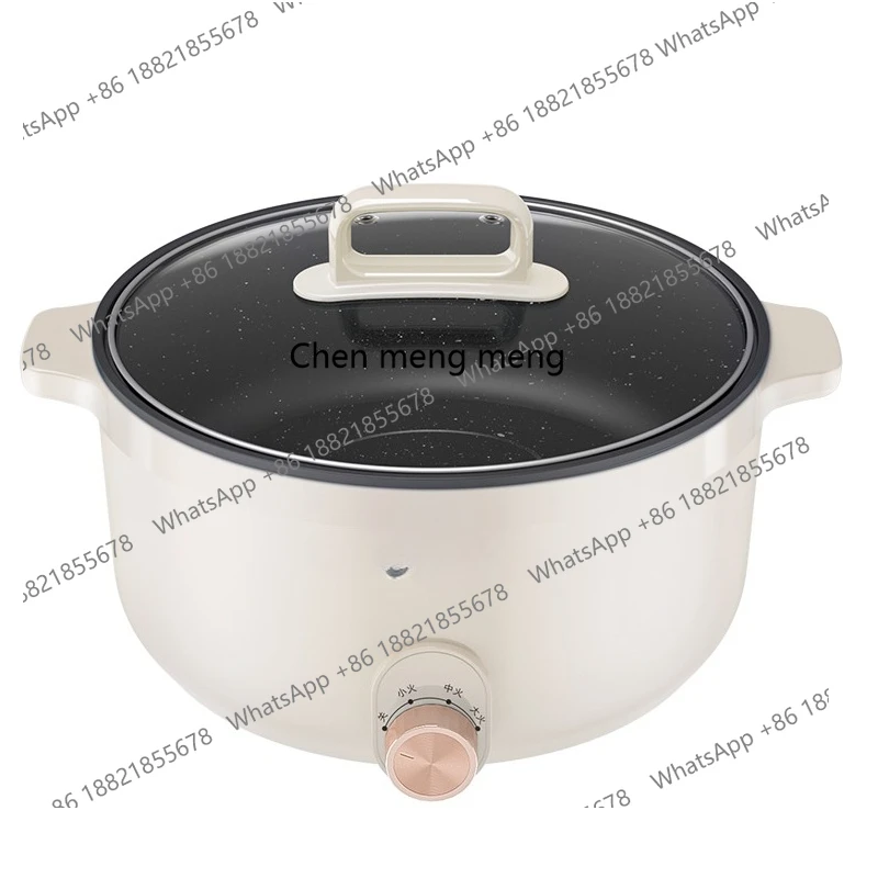 

Electric Pot Household Electric Cooking Pot Multifunctional Integrated Electric Wok Hot Pot Large Capacity Boiling Fry Fry Stew