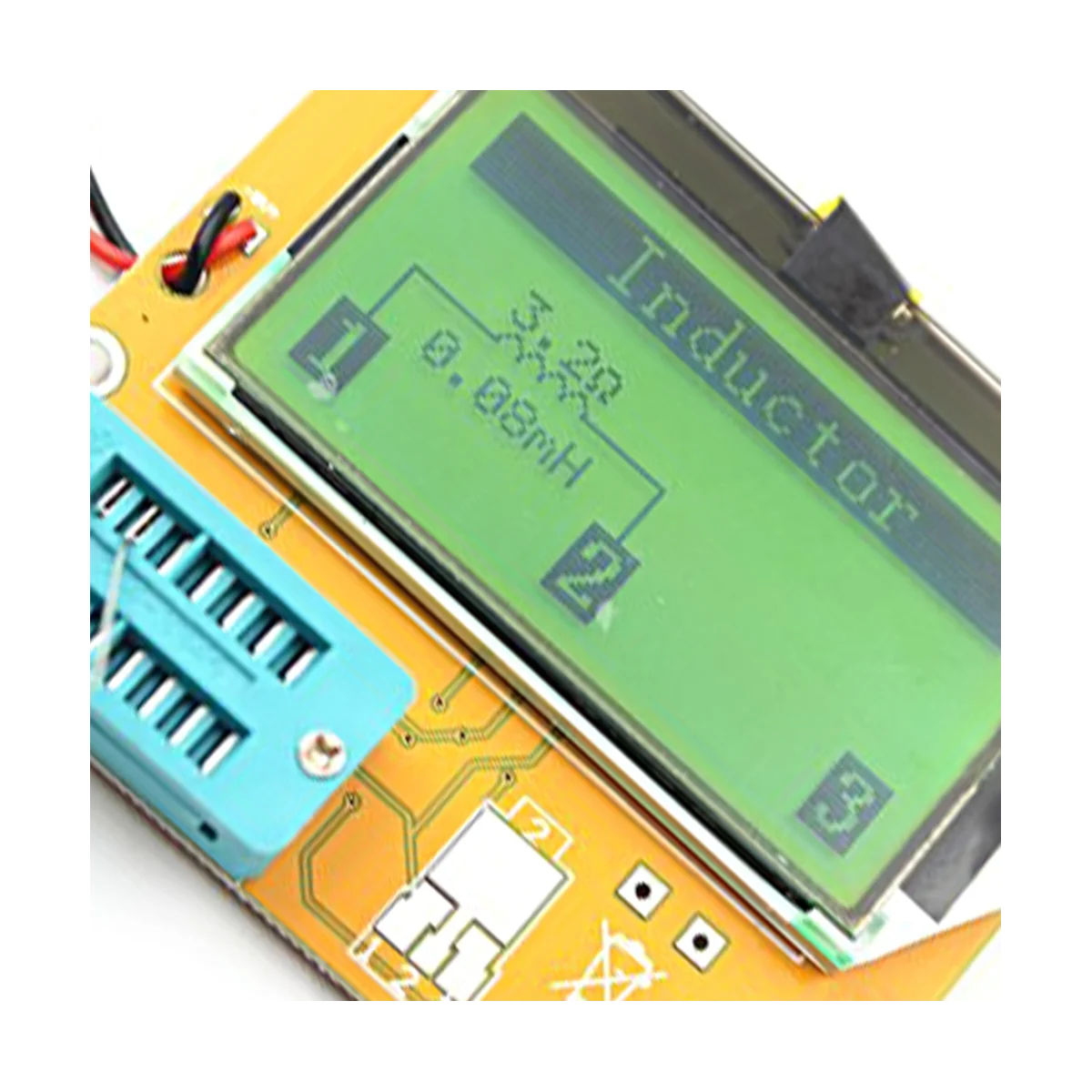 328 Grafische Transistortester, Npn Pnp Diode Triode Condensator Esr Mosfet Weerstandszin Lcd Display Checker