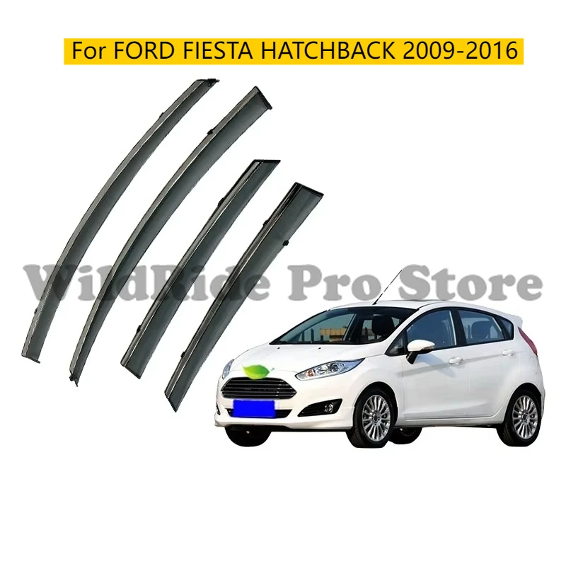 

Auto Parts for FORD FIESTA HATCHBACK 2009-2016 Side Window Deflector Car Window Rain Visor