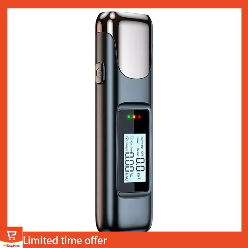 新鮮な C10 高精度アルコールテスター飲酒アラームリマインダー呼気アルコールテスタープロフェッショナル飲酒検知器アルコール分析装置