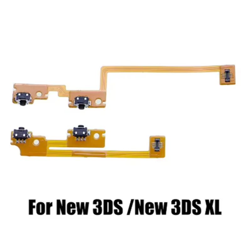10 مجموعات استبدال L R زر الكابلات المرنة ل 3DS 3DSXL اليسار اليمين التبديل كابل مسطح LR الشريط ل جديد 3DS XL LL إصلاح جزء