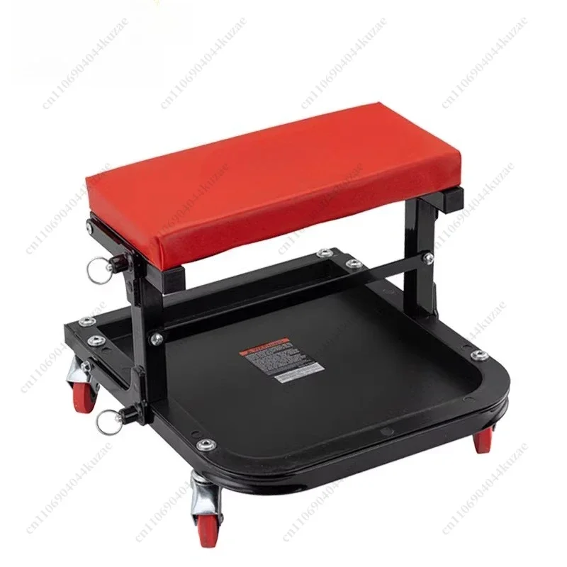 HLH Auto Repair Special Tool, Economical Rolling Work Chair, Multi-functional Garage Repair Stool With Swivel Seat