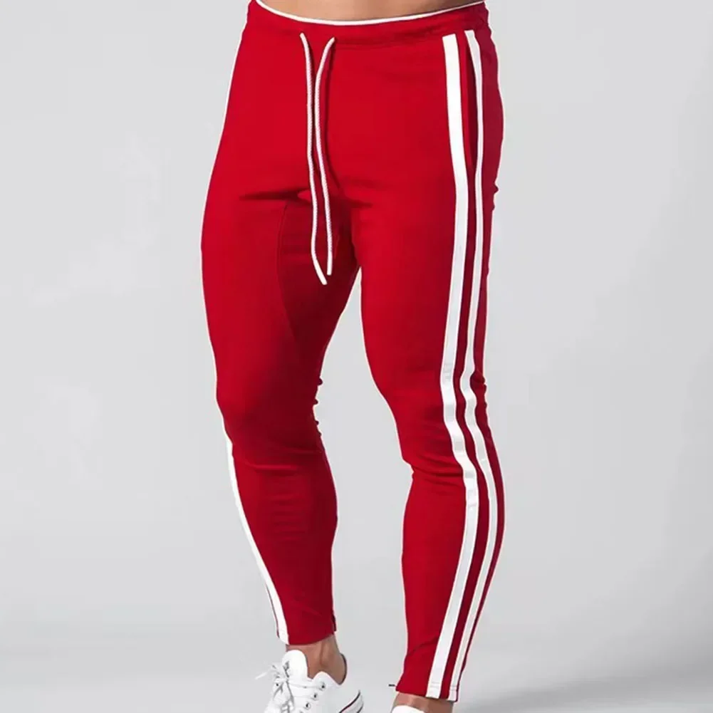 Sportwear Joggers Long Pants Trousers Pants Sweatpants Holiday Vacation Striped Casual Fitness Running Workout