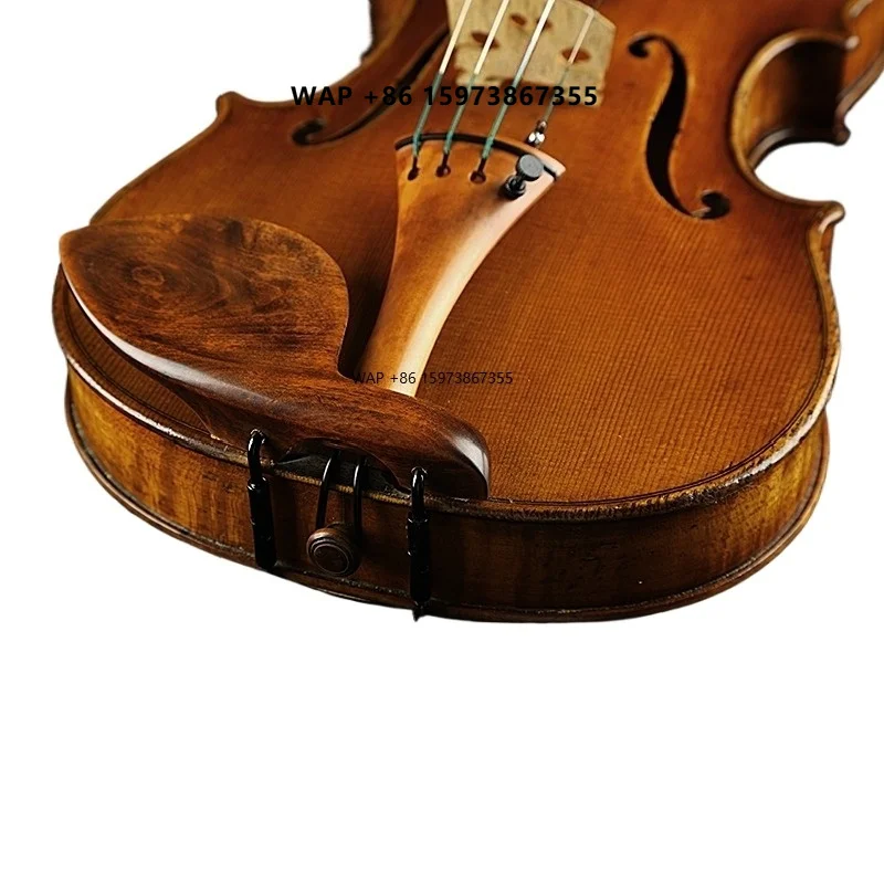 Exquisite 4/4 Solid Wood Violin Handcrafted Professional European Materials Perfect Adult Solo Performances