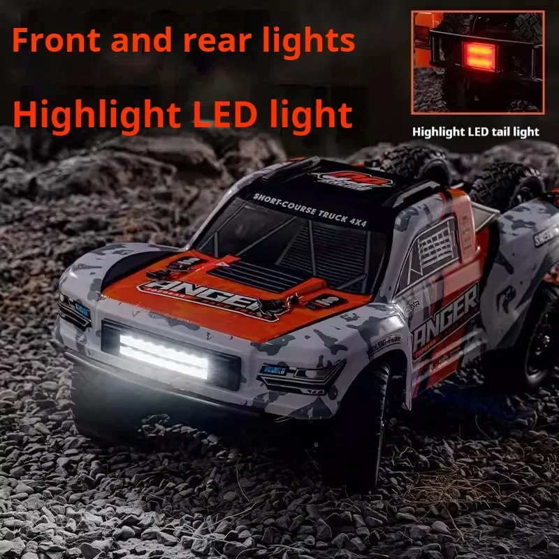 1:16 highspeed 4WD rc truck,remote control car,off-road 4x4 rc car,brushless motor cool light,kids toys monster truck,cool stuff