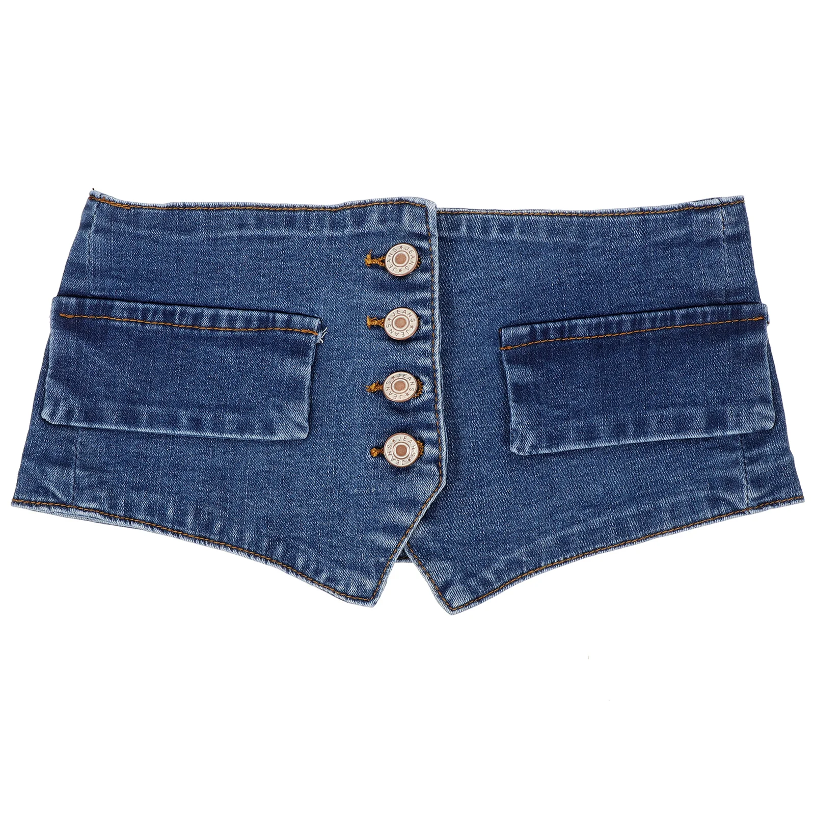 Belts Corset High Waist Animal Print Blue Waistband For Dress Miss Dressy Blouses Women