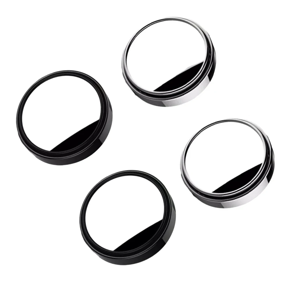 

2Pcs Car Reverse Blind Spot Mirrors Auxiliary Rearview Convex Mirror Wide Angle Mirrors For Car Round HD Rearview Parking Mirror