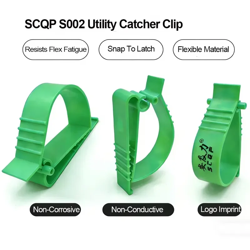 Portable Heavy-duty Tool Hook Glove Clip Manufacturer Custom Printed Safety Hold All Catcher Clip by Glove Protection