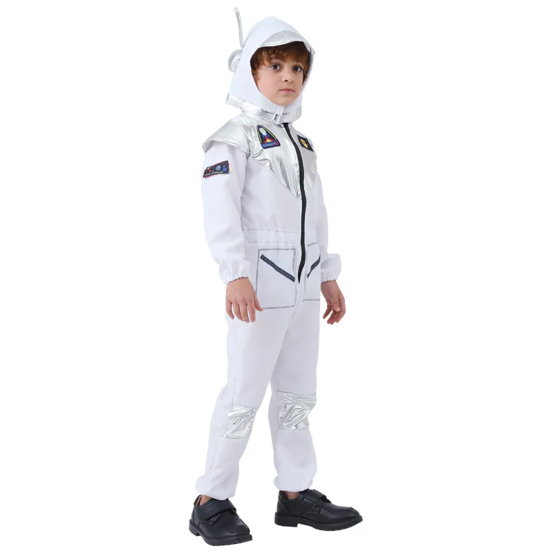 زي رائد فضاء للأطفال لعيد الهالوين، مناسب للعروض المسرحية في الحضانة وحفلات المهرجانات ولعب الأدوار