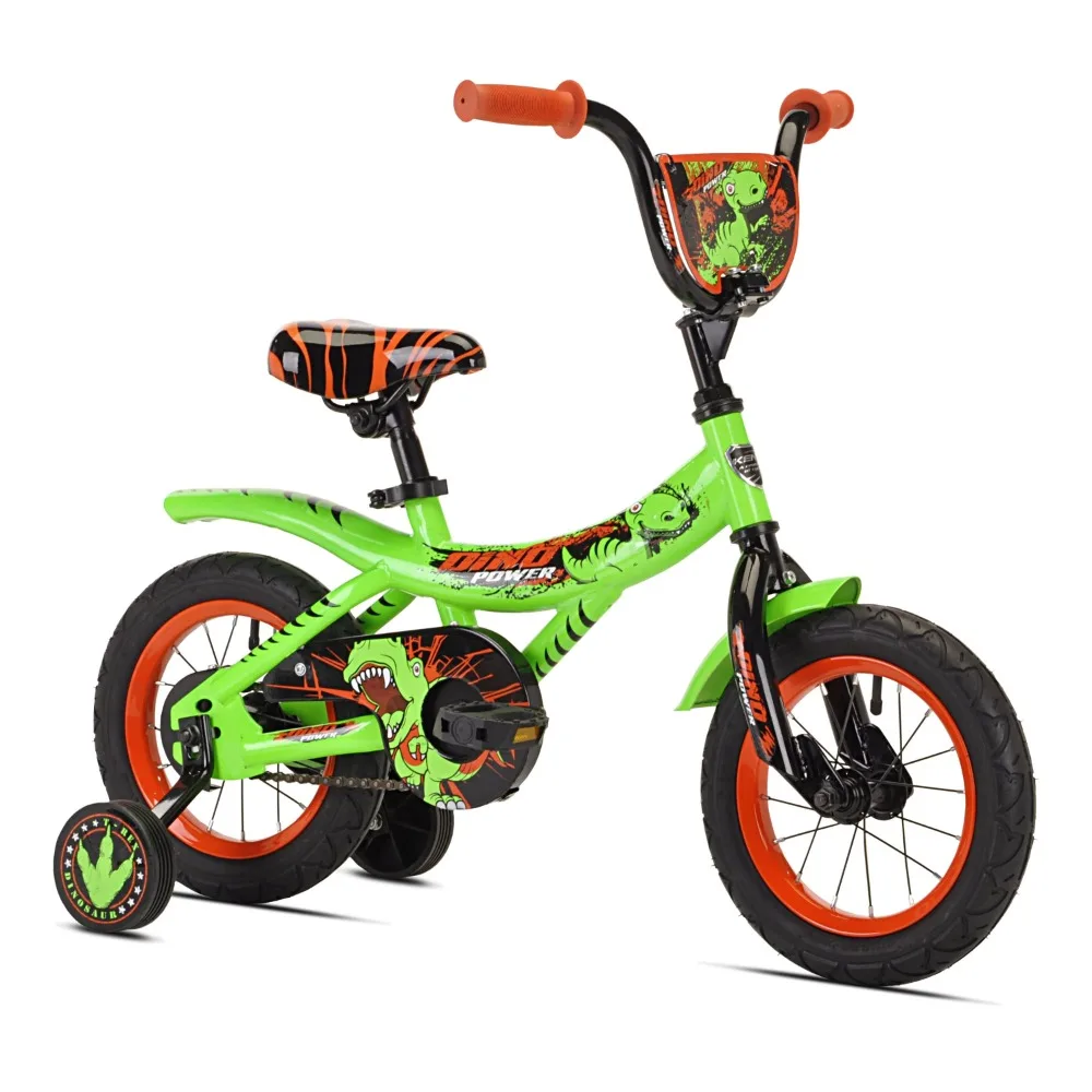 

2024 New 12" Dino Power Boy's Toddler/Child Bike, Green