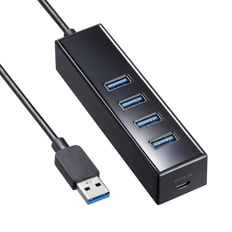 4-Port USB Hub Cable Seperater Magnetic Usb3.0hub