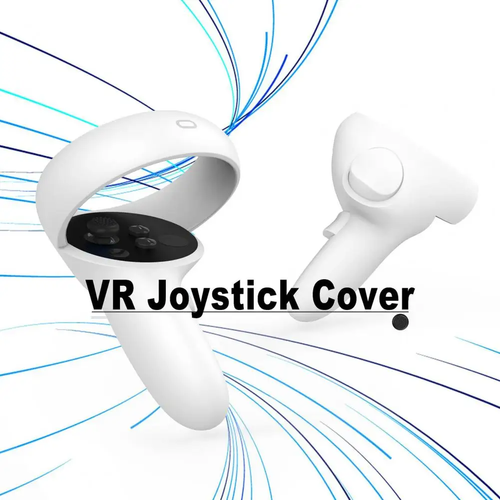Cubierta de silicona para Joystick de juegos VR, cubierta duradera para mando de consola