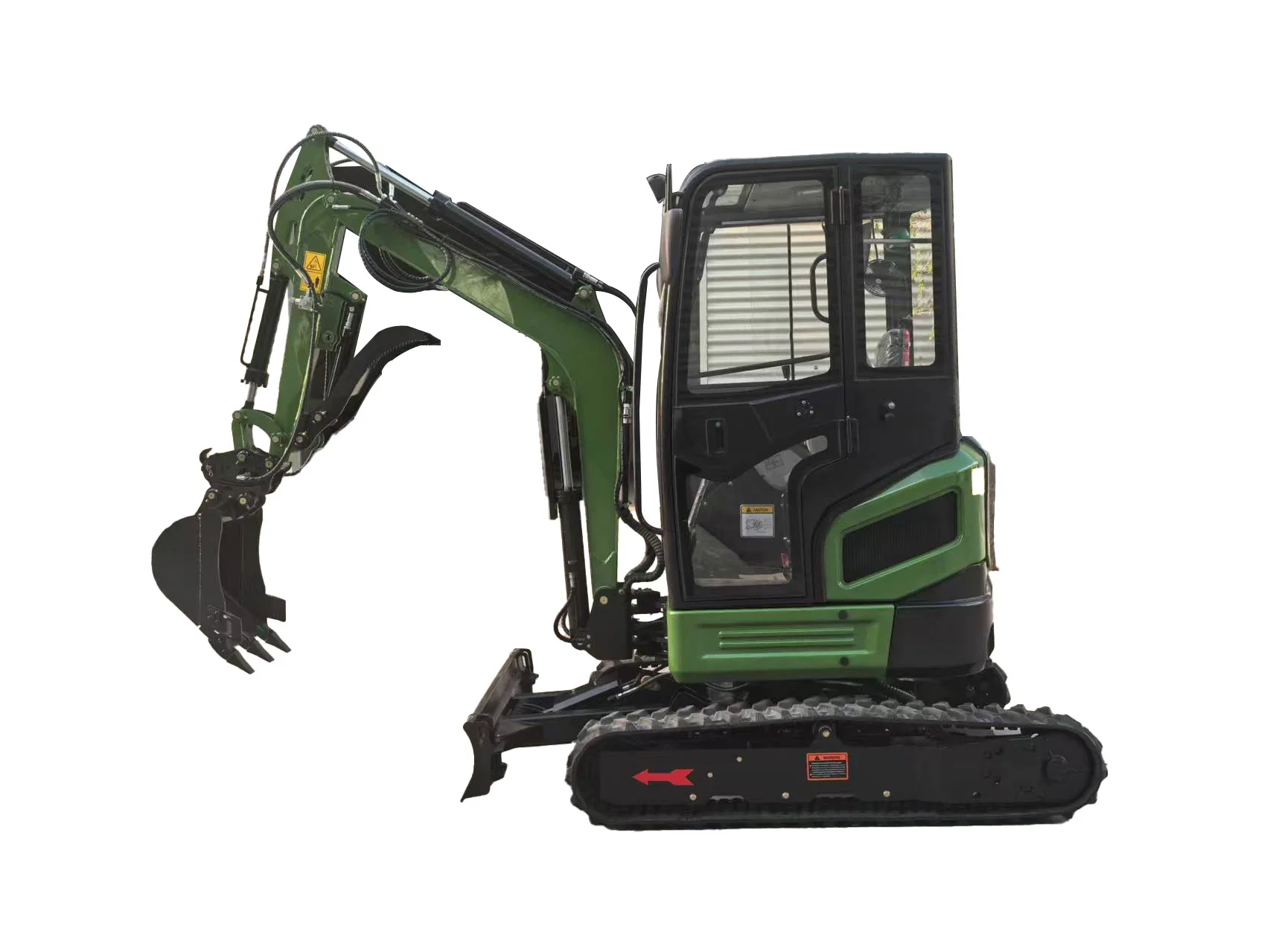 حفارة صغيرة جديدة 2.6 طن حفارة محرك كوبوتا تحتوي على منفذ مصنع شهادة الامتثال CE/Euro 5/EPA