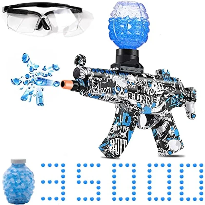 Pistola Blaster in Gel pistola ad acqua elettrica MP5 Pistolet A Eau pistola ad acqua elettrica Glock Gel luminoso bomba ad acqua Ar15 accessori