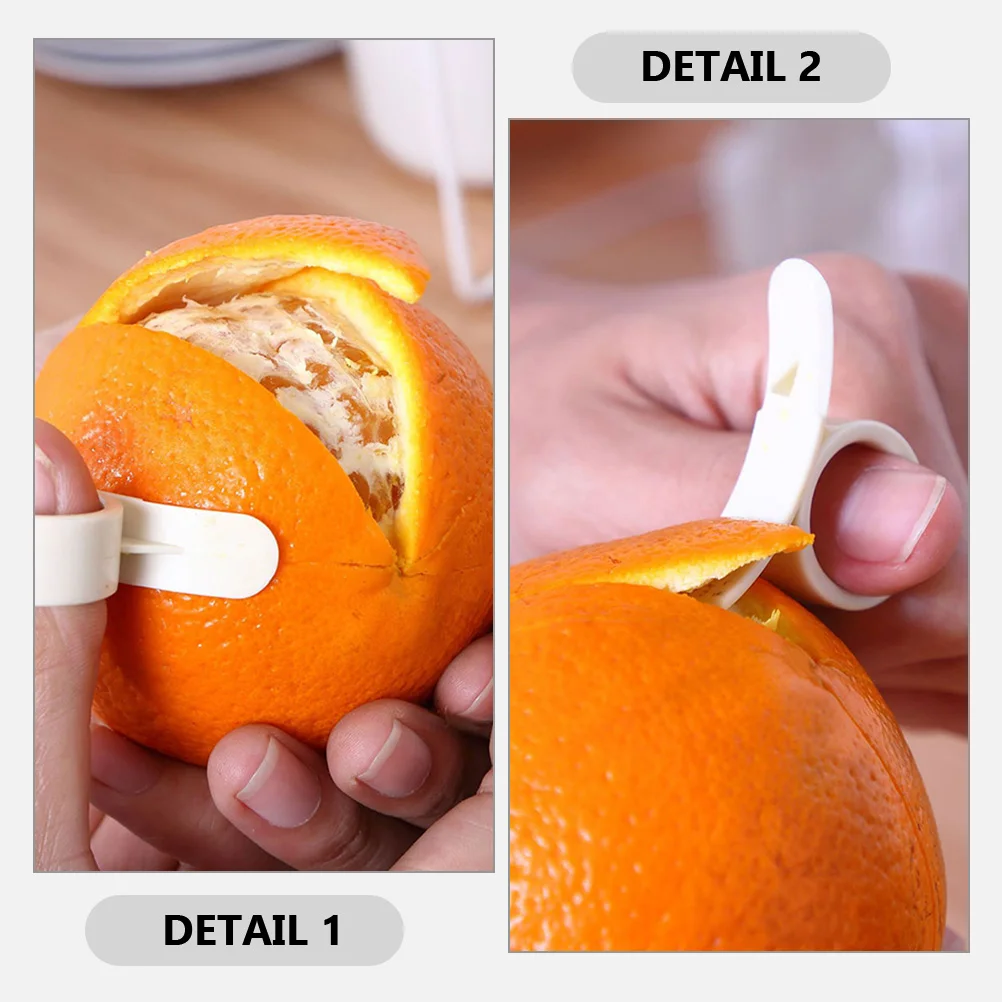 

20 Pcs Orange Peeler Non-electric Peelers Household Citrus Opener Fruit Tool Abs Openers Peeling Tools Fast
