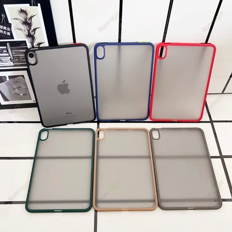 Etui na iPad A16 11. generacji, iPad 12. generacji A19, 10. generacji Air11 13 M4 M3, Air4 5 10.9 10.2 10.5, matowe przezroczyste etui na tablet Pro11 12.9 13 M5 M4 — zdjęcie produktu 4