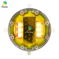 Tachuelas solares Ip68, Ojo de Gato, Smart Crosswalk, pavimento de autopista, reflectores, luz intermitente, nuevo diseño