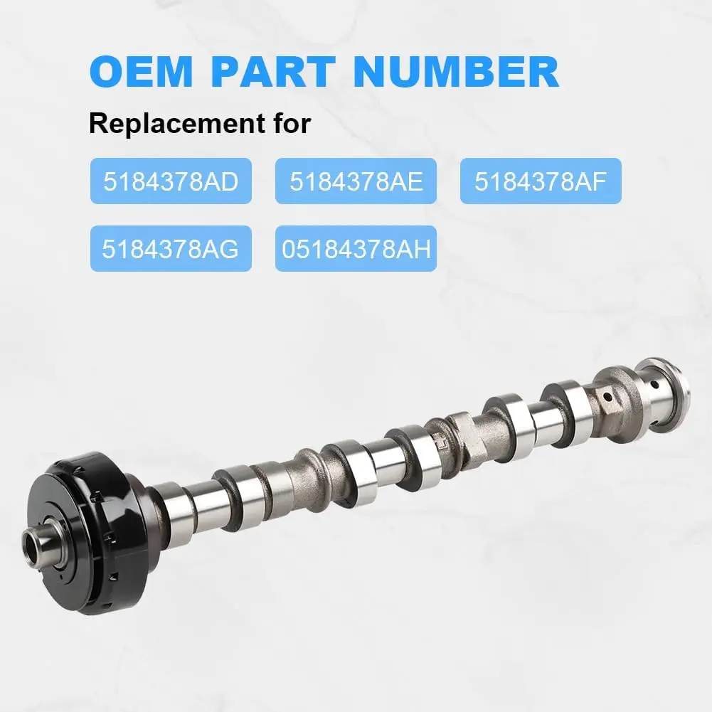 1Pcs Nockenwelle 5184379AG 5184379AD 5184379AE 5184379AF Für JEEP DODGE CHRYSLER 3,6 L 2011-2020 Motoren Nockenwelle Zubehör
