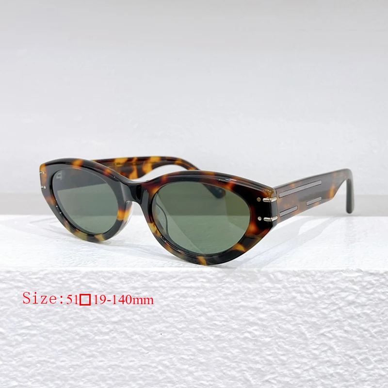 

2023 New Popular Cat Eye Butterfly Acetace Frame Ladies Fashion Sunglasses Simple Classic Signature B5i Women Shade Eyeglasses