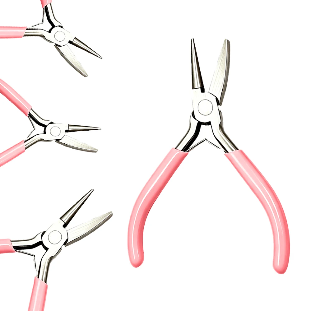 Professional Hair Extension Pliers Stainless Steel Micro Ring Opener And Remover Tool for Human Hair Wig Installation Removal
