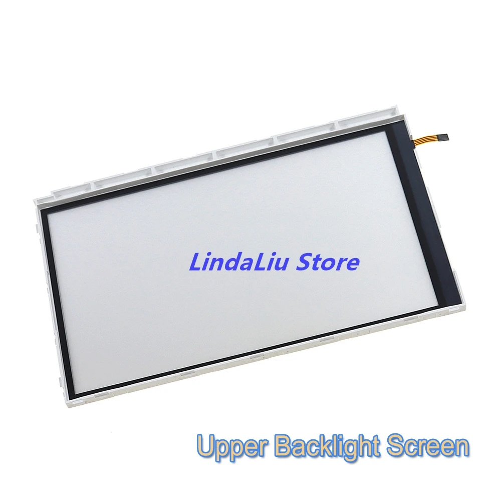 새로운 3DSXL LL 백라이트 스크린 교체용 상단 하단 LCD 백라이트 스크린 10개(새로운 3dsxl/ll용)