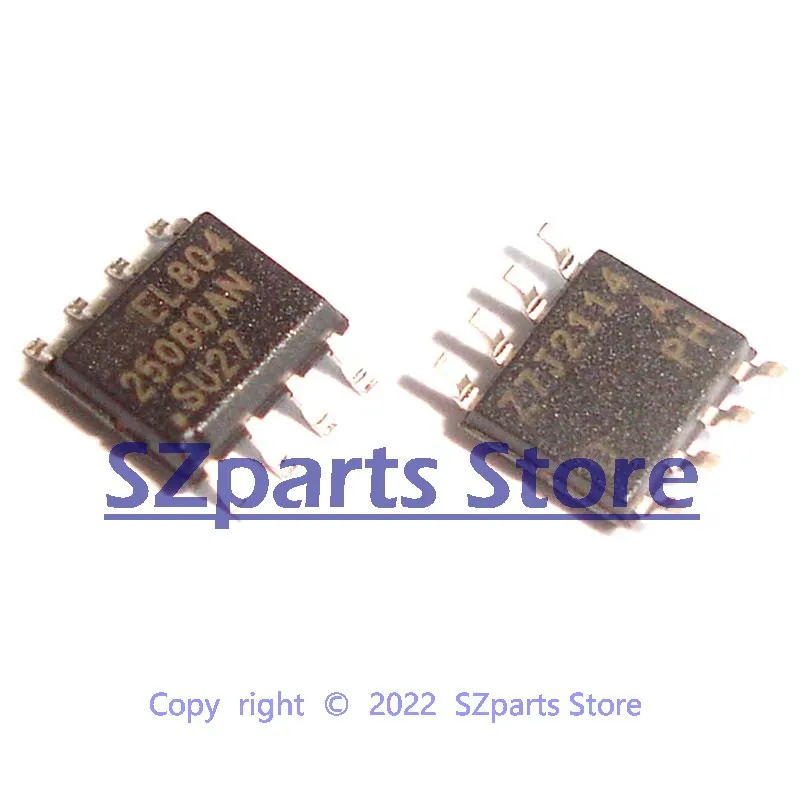 New & Original AT25080AN-10SU-2.7 SOP-8 25080AN SU27 AT25080 25080 8K SPI Serial EEPROMs Memory Chip IC