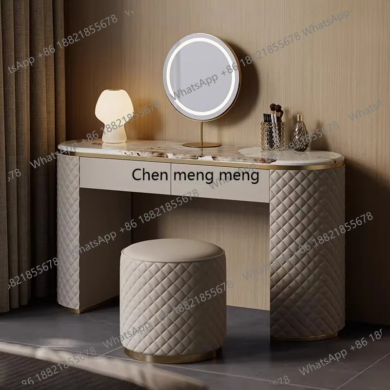 

Light luxury dresser bedroom Superior villa, simple makeup table