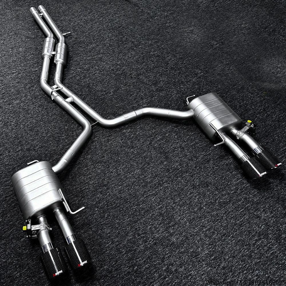 

Высокопроизводительная выхлопная система с клапанами для A6 A7 C8 3.0