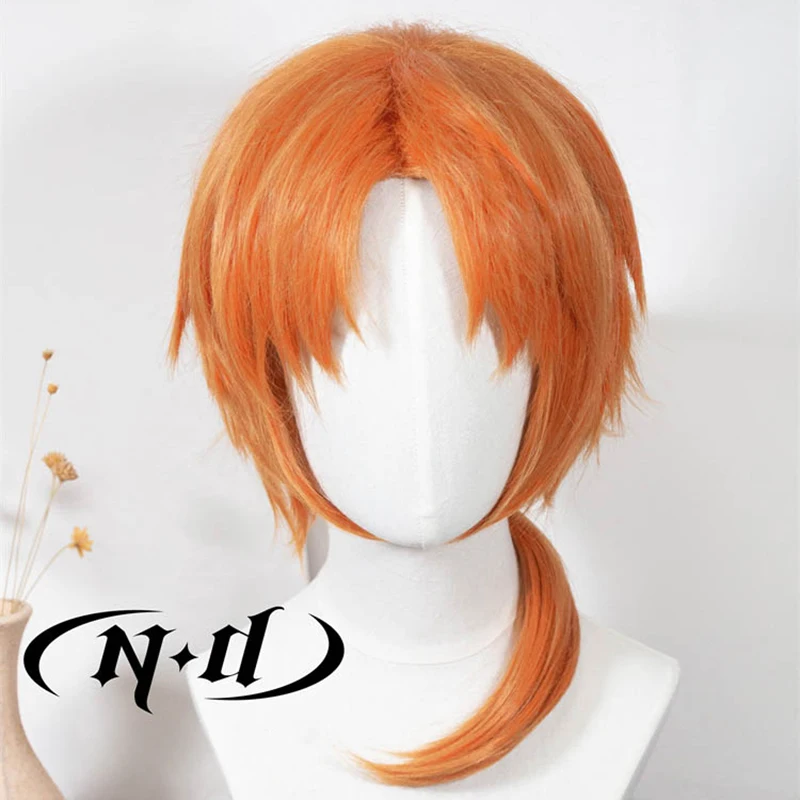 ND ليو Tsukinaga شعر مستعار تأثيري هيربيسي فرقة نجوم تأثيري خصلات الشعر المستعار ل كوميك كون كوزر زي موضوع حفلة مقاومة للحرارة