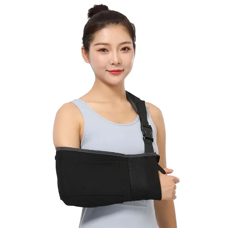 Shoulder Neck Wrist Arm Sling Protective Support Fixed Strap Enhanced Joint Breathable Arm Ventilation Fracture Care Support