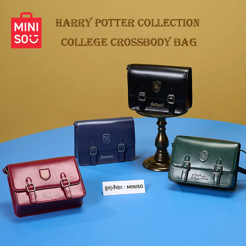 MINISO Miniso Harry Potter Series College Crossbody Bag College Style Satchel for Boys and Girls