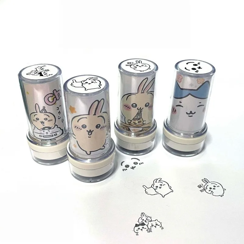 

MINISO Chiikawa Usagi Hachiware Seal Cute Student Emoticons Cartoon Tricky Send To Friends Cartoon Lovely Funny Anime Gift Nice