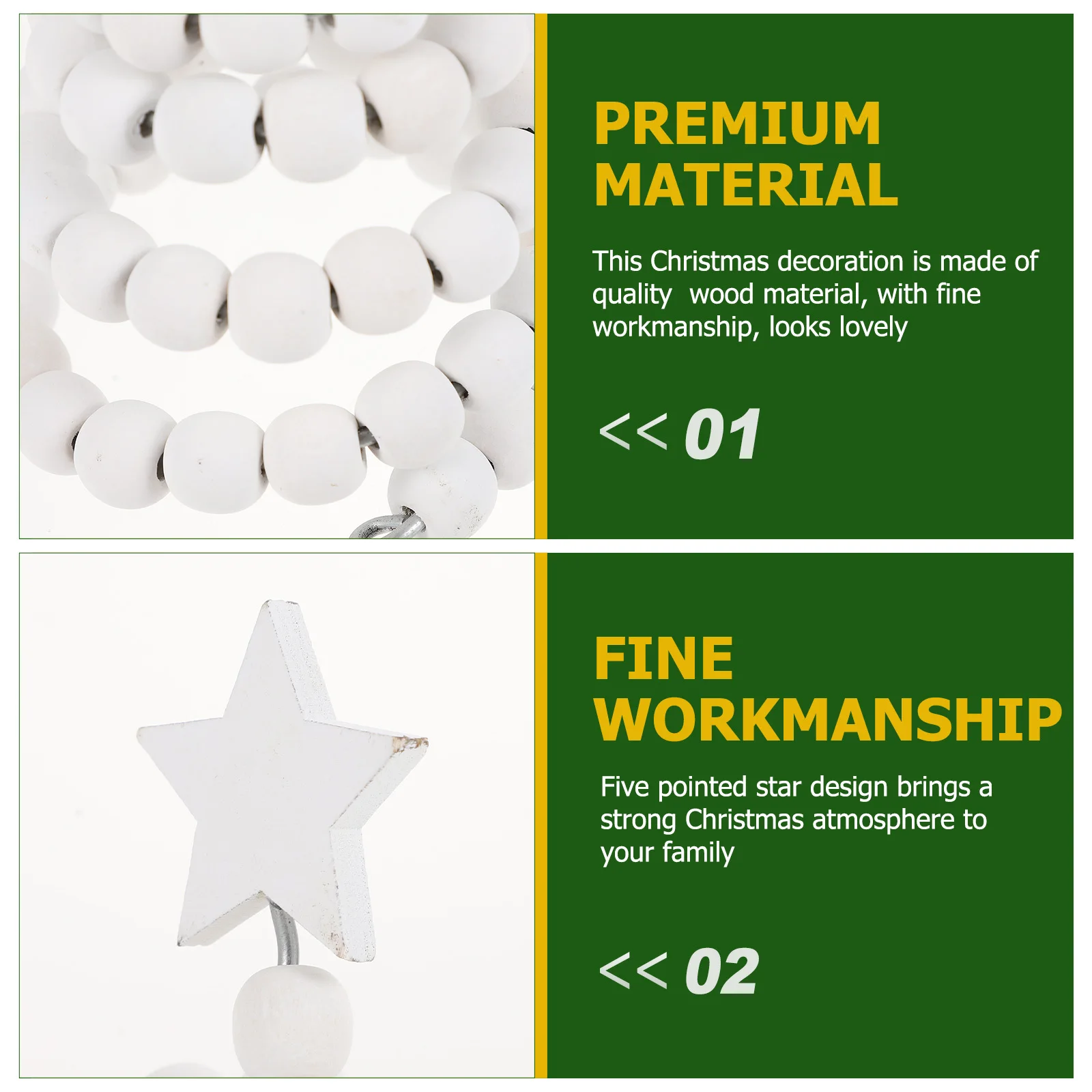 

1Pcs Christmas Tree Ornament Xmas Tree Decor Lightweight Fine Workmanship Home Desktop Decorative Xmas Accessory