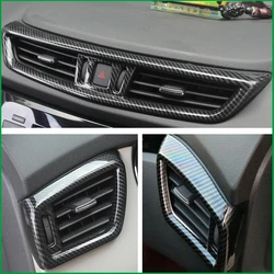 For Nissan Qashqai J11 2016 2017 2018 2019 2020 2020 ABS Front Air Conditioning Vent Trim AC Outlet Frame Cover Car Accessories