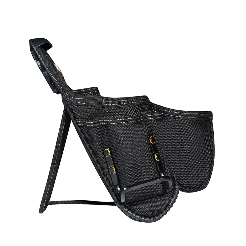 TOOLSTACK Professional Carpenter's Pouch Waterproof High-Capacity Qui-Hook Waist Toolkit High Quality Utility Work Tools Bag