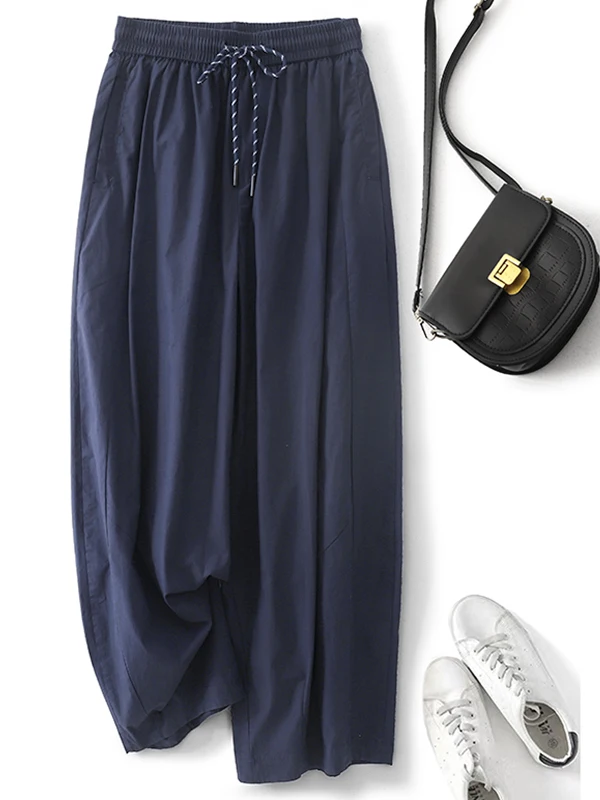 

Повседневные брюки с высокой талией, прямые широкие штанины, большие размеры, в рабочем стиле, корейский бренд, женские летние модные брюки