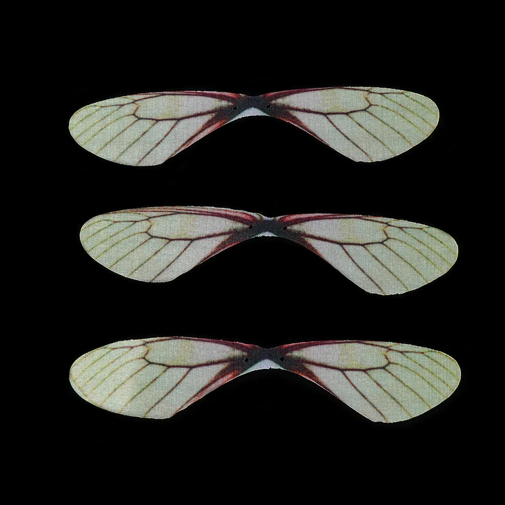 

50 Pcs Wing Decors Pendant Handmade Earrings Supplies Artificial Accessories Child