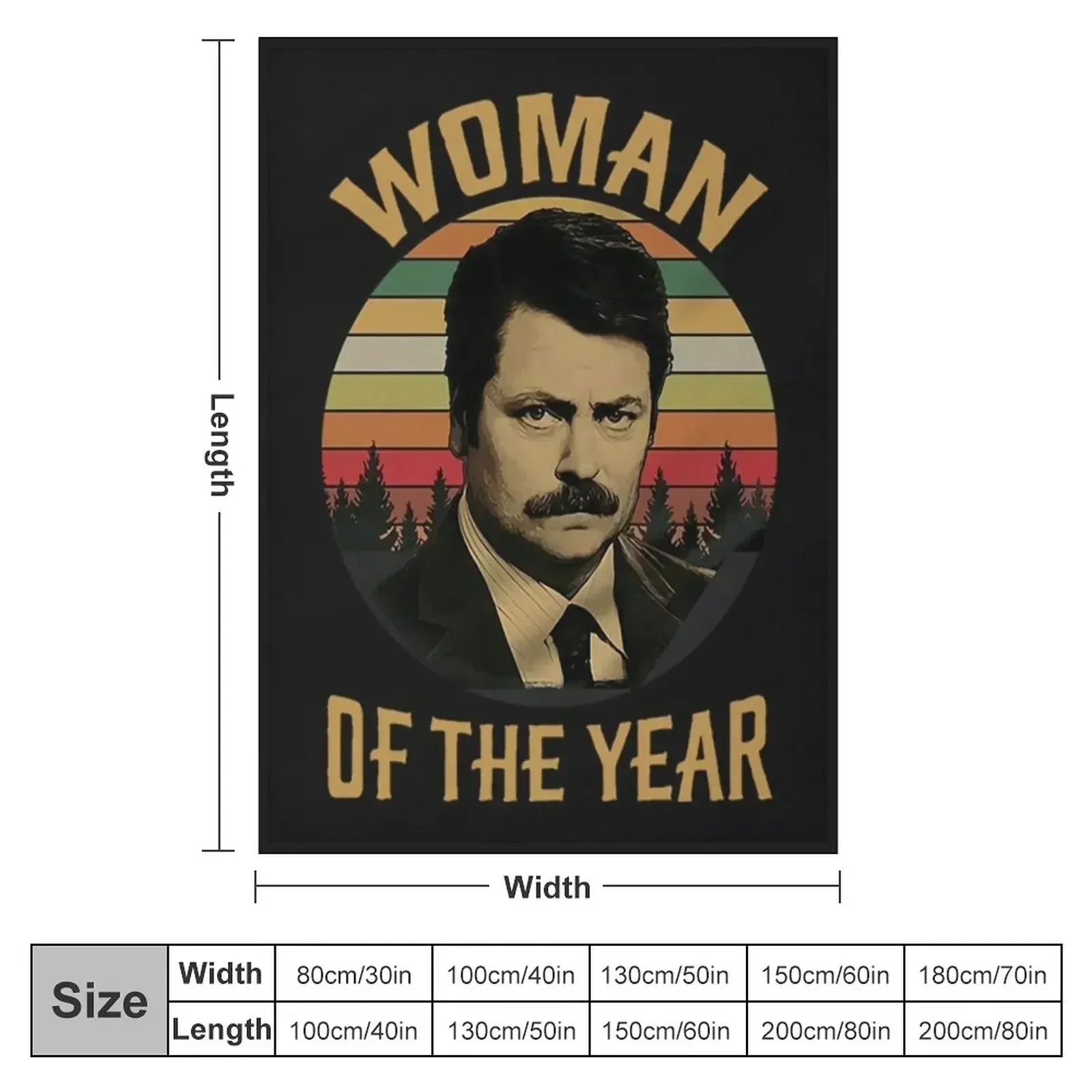 Ron Swanson T-Shirtron swanson SHIRT, parks and rec shirt-the worst john ralphio-parks and rec parks and recreatio Throw Blanket