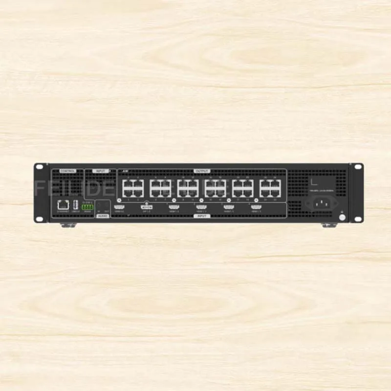 Novastar V2460 Modulo RGB a colori Controller schermo per noleggio Display a LED Processore video Supporta ingresso HDMI DVI DP SDI