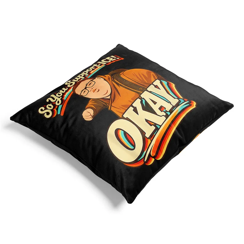 Aertemisi 18'' x 18'' Okay Punch Kid Meme So You Support ICE Square Throw Pillow Cushion Covers Cases Pillowcases 45cm x 45cm