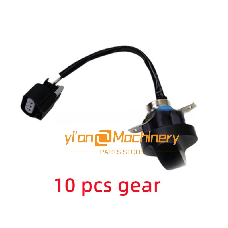 For Xcmg 803608815 Xe60 75 85 135 150 200 215 235 370d Throttle Operating Knob 10-15 Gear Switch Potentiometer Excavator Parts