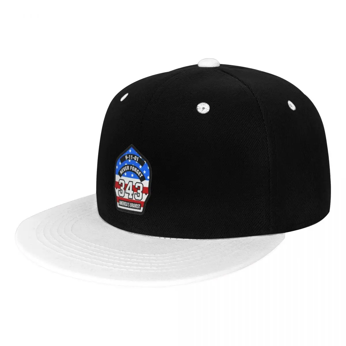 

2021 Never Forget 9-11 20Th Anniversary Patriot Day 343 America's Bravest Baseball Caps Adjustable Flat Hip Hop Hats