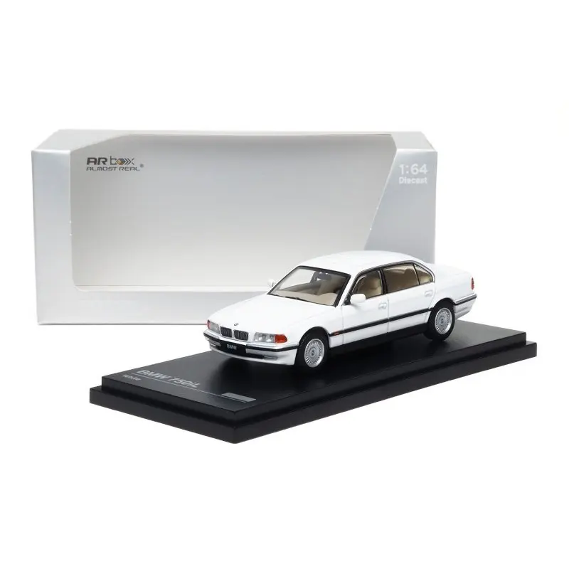 AR Diecast 1/64 Scale BMW 750iL E38 Car Model Alloy BMW 750iL E38 Classic Car Model Collection Ornaments