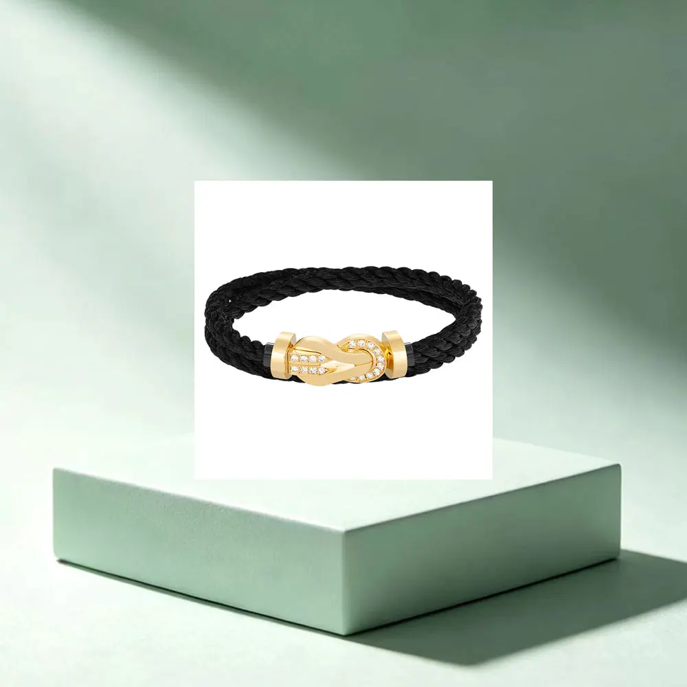 

2026 High-Quality Fashion Classic S925 Sterling Silver Elegant and Simple Double-Layer Bracelet