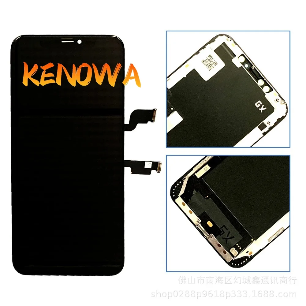 Pantalla OLED/LCD 100% Excelente para iPhone XR/X/XS, Pantalla Táctil LCD con Digitalizador para Reemplazo de Pantalla LCD de iPhone XR