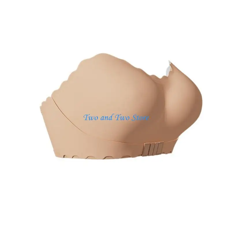 

HX6F Invisible Strapless Bra with Front Clasp & Anti Slip Feature Backless for Women