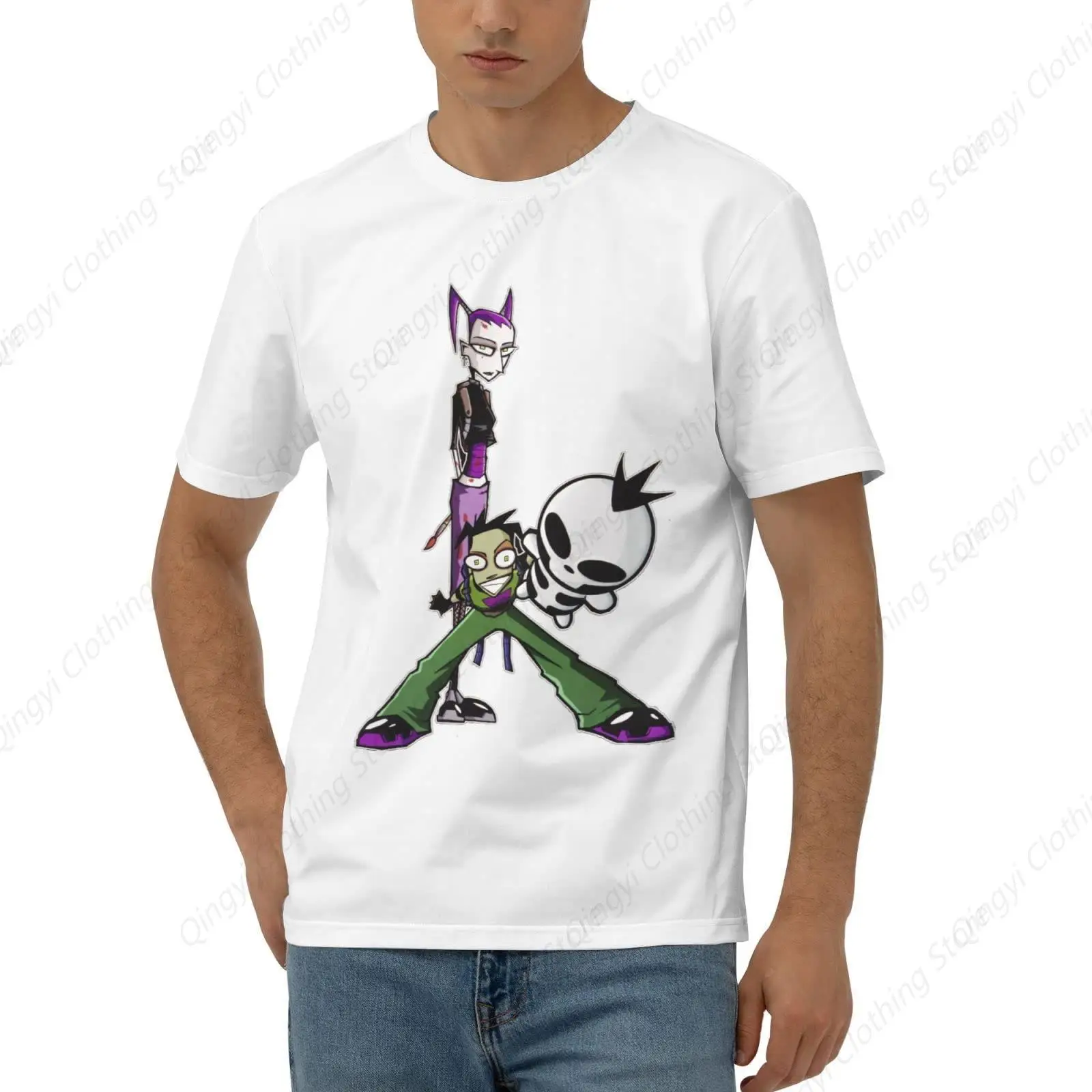 

Johnny and The Homicidal Theme Maniac T Shirts Youth & Adult Big Boys Teen Mens Short Sleeve Cotton T-Shirts