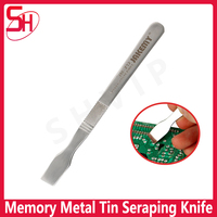 JAKEMY JM-Z12 Memory Metal Tin Scraping Knife For Pry Open IPhone Mobile Phone Tablet PC Repair Tools Solder Paste Mixing Knife