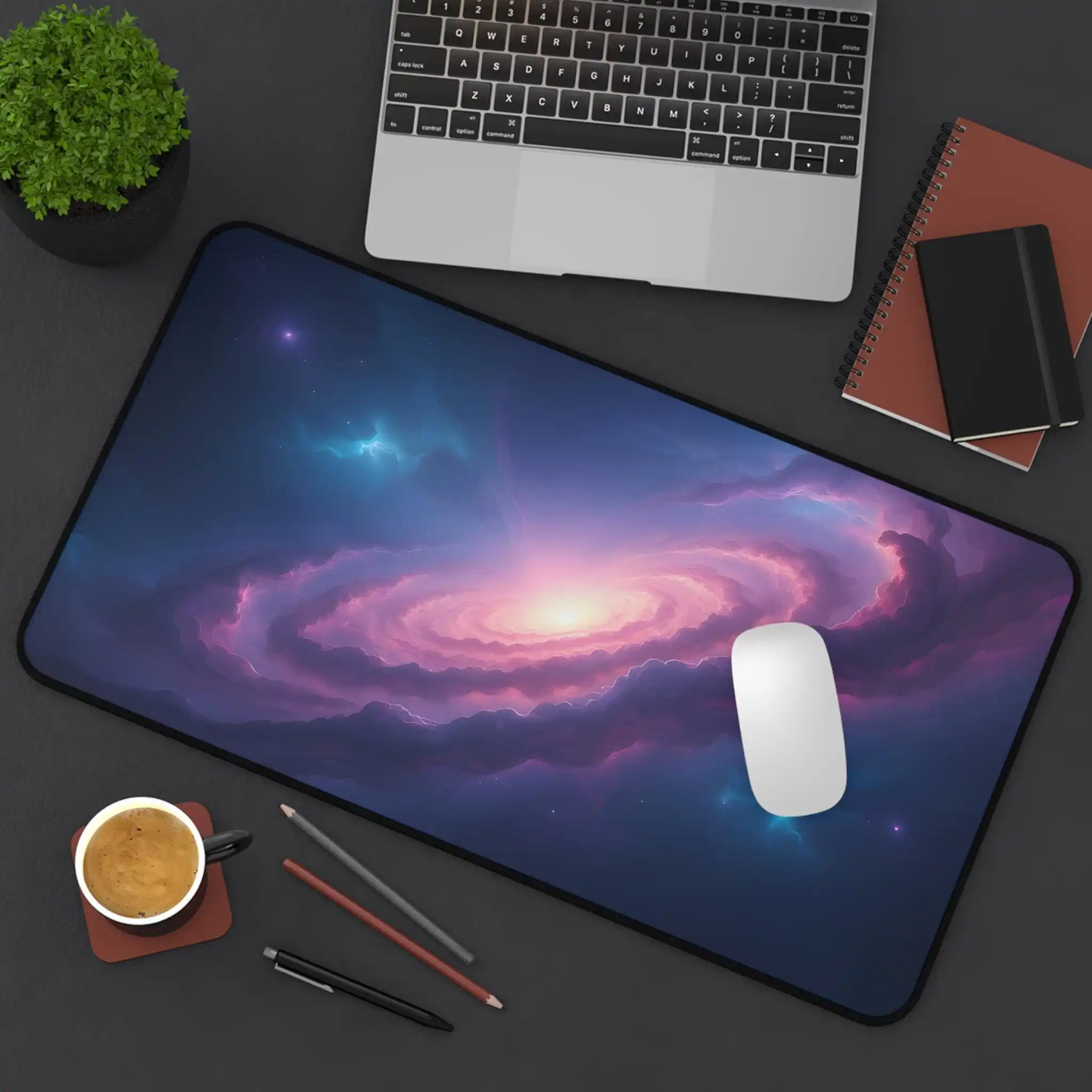 

Cosmic Dust Gaming Mouse Pad, Cosmic Office Decoration Desk Pad, Non-Slip Waterproof Mouse Pad, Perfect Gift for Space Lovers