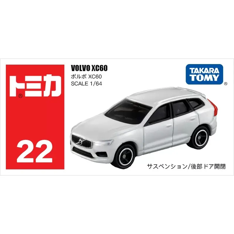 Takara Tomy Tomica 22 VOLVO XC60 White Metal Diecast Model Toy Car New in Box